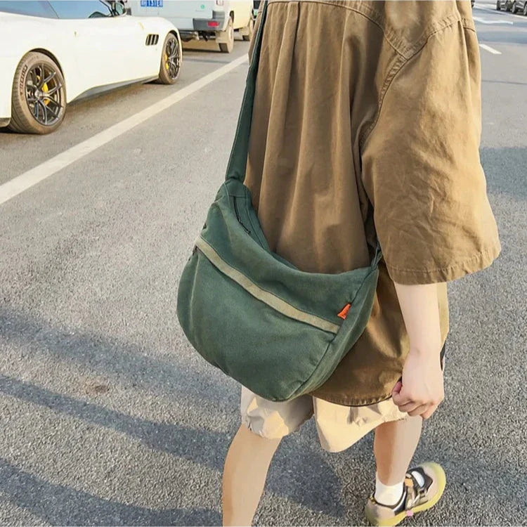 Avery | Women's Canvas Crossbody Messenger Bag