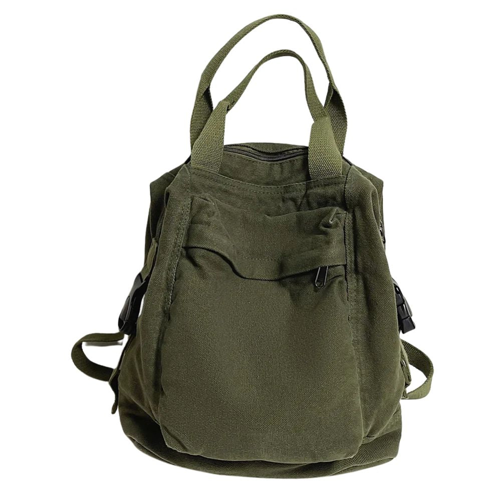 Maddison | Women's Foldable Canvas Daypack Travel Backpack
