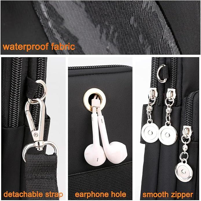 Tamia | Women's Waterproof Nylon Small Crossbody Bag