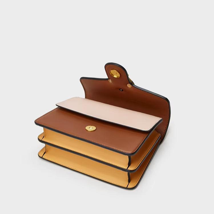 Madison | Women's Vintage Colour Block Crossbody Handbag