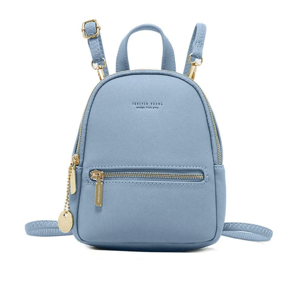 Lily | Women's Mini Faux Leather Backpack