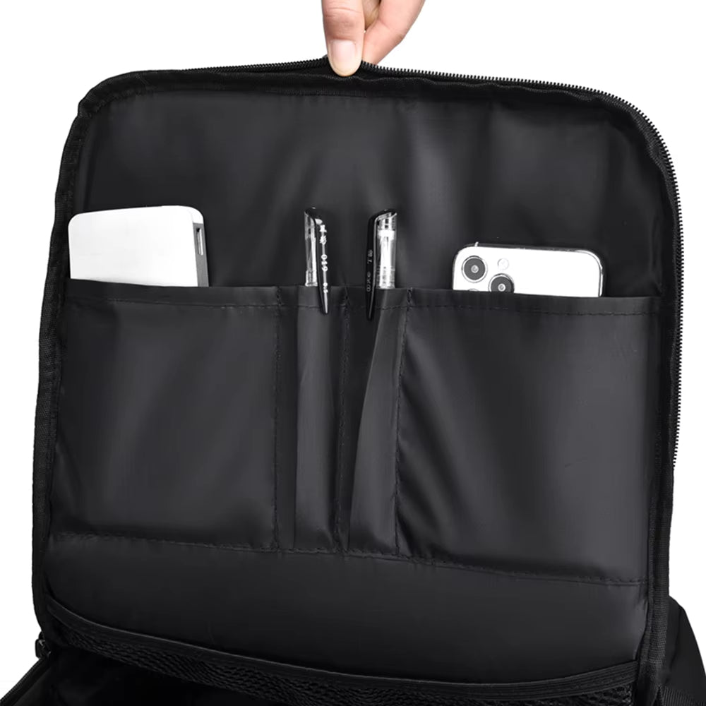 Men's Expandable Versatile Waterproof Travel Laptop Backpack