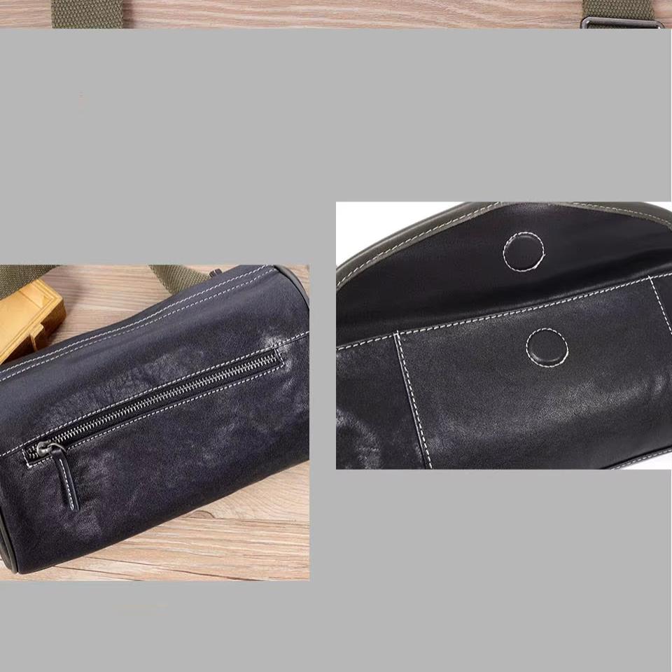 Ethan | Men's Premium Faux Leather Small Crossbody Sling Bag