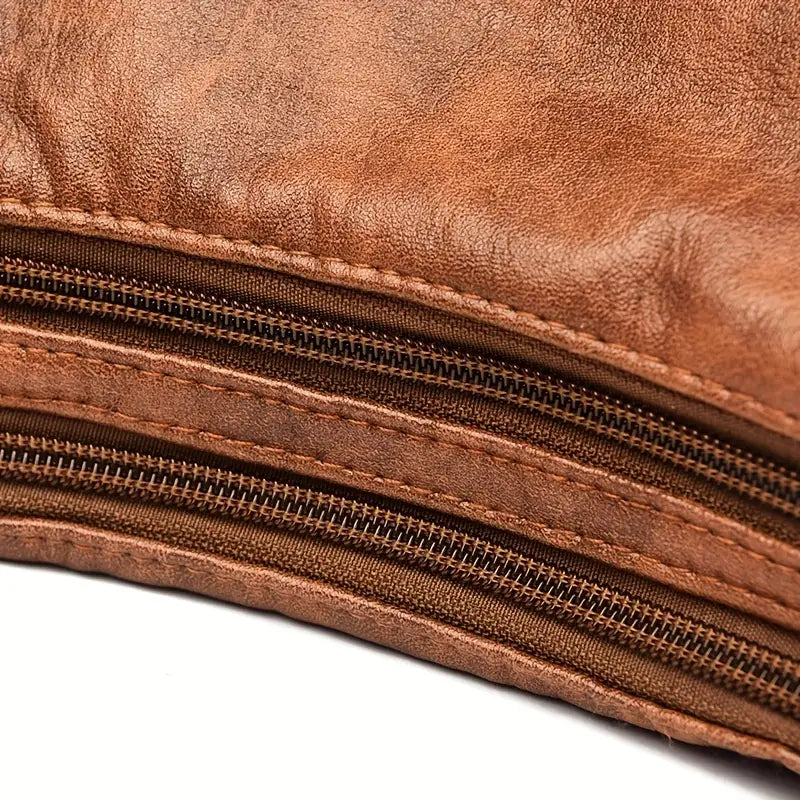 Jessica | Women's Vintage Leather Crossbody Hobo Handbag