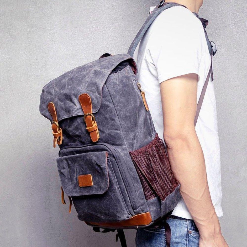 Kennedy | Waterproof Canvas Camera Travel Backpack