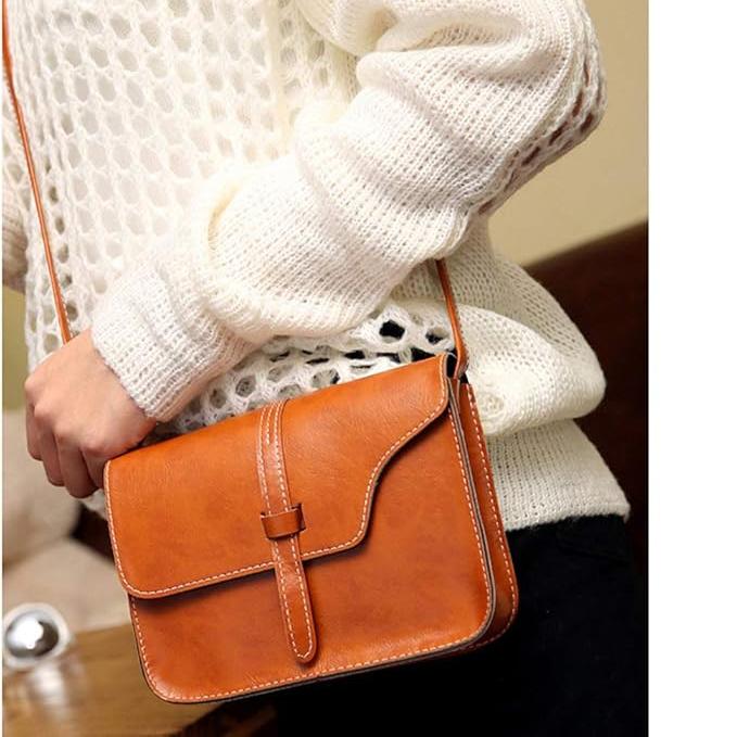 Nila | Women's Retro Small Square Crossbody Sling Bag