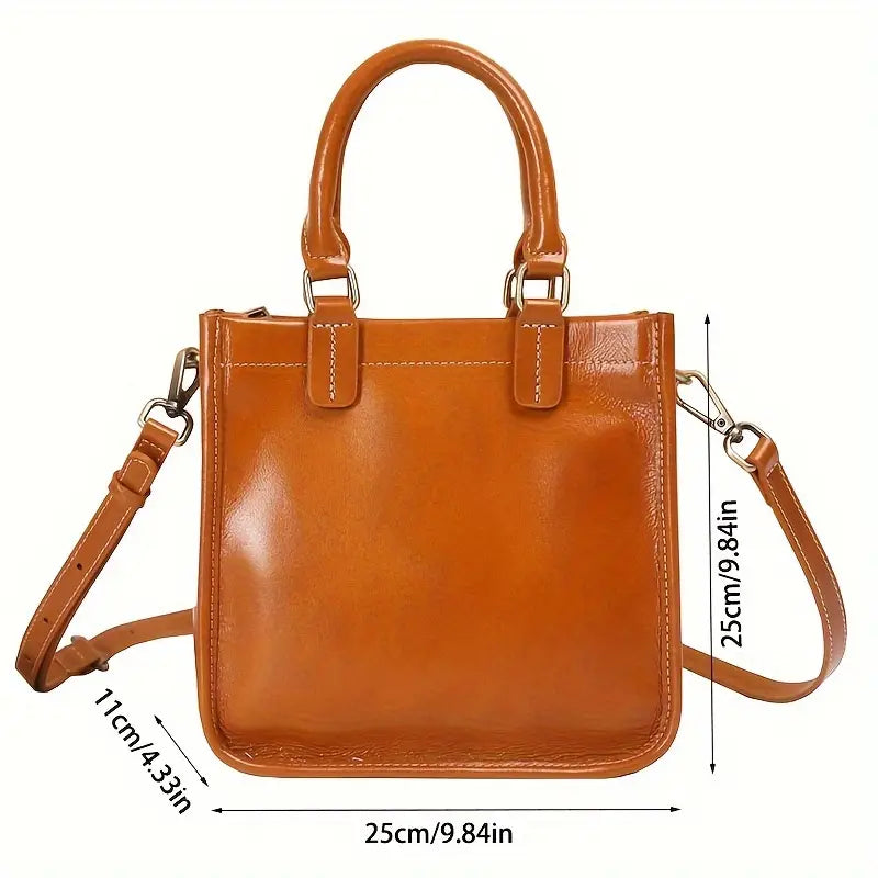 Emma | Women's Vintage Square Crossbody Sling Handbag