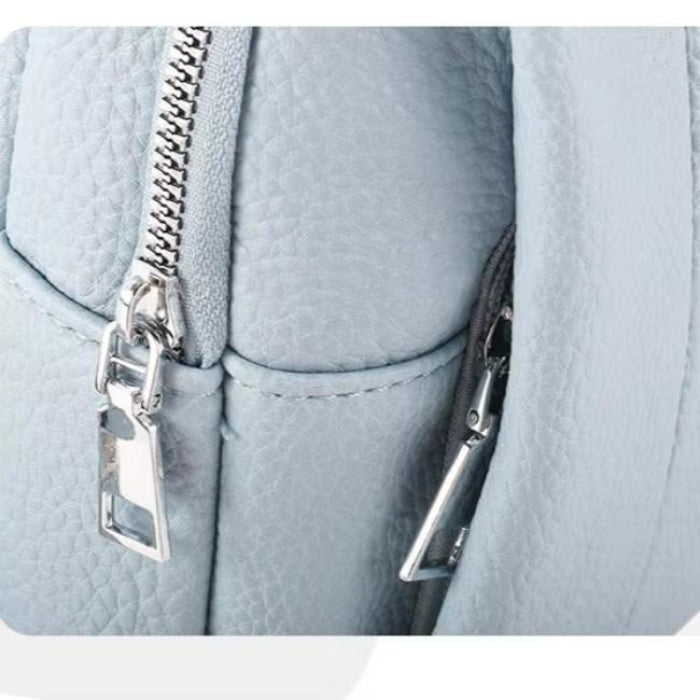 Ava | Women's Geometric Strap Leather Crossbody Sling Bag