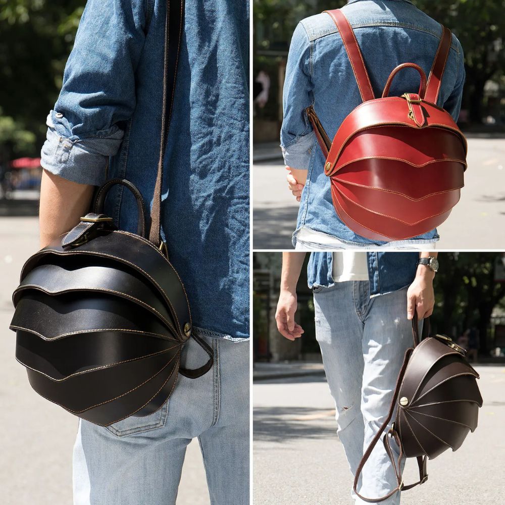 Hadley | Pangolin Vintage Leather Travel Backpack