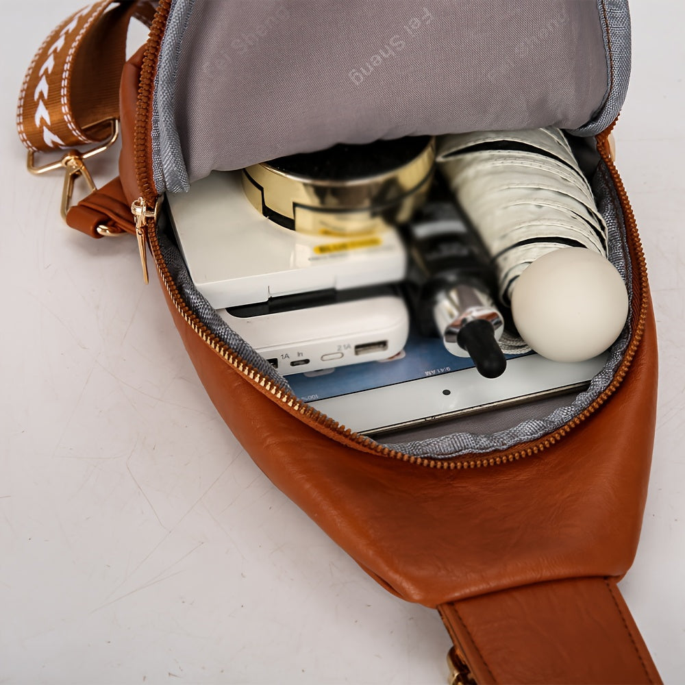 Women's Vintage Charm Large Crossbody Bag