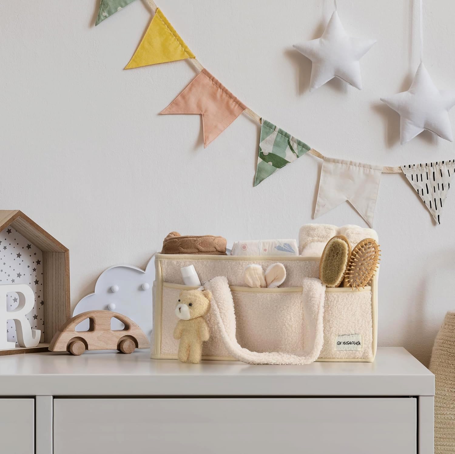 Nappy Caddy Organizer for Diapers, Wipes and Nursery Essentials