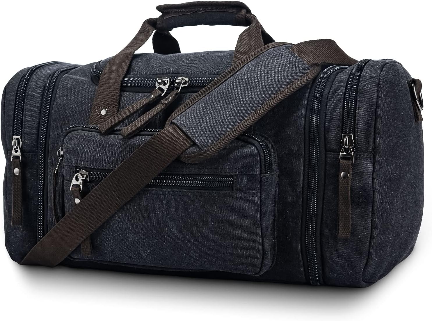 Canvas Expandable Weekender Duffle Bag