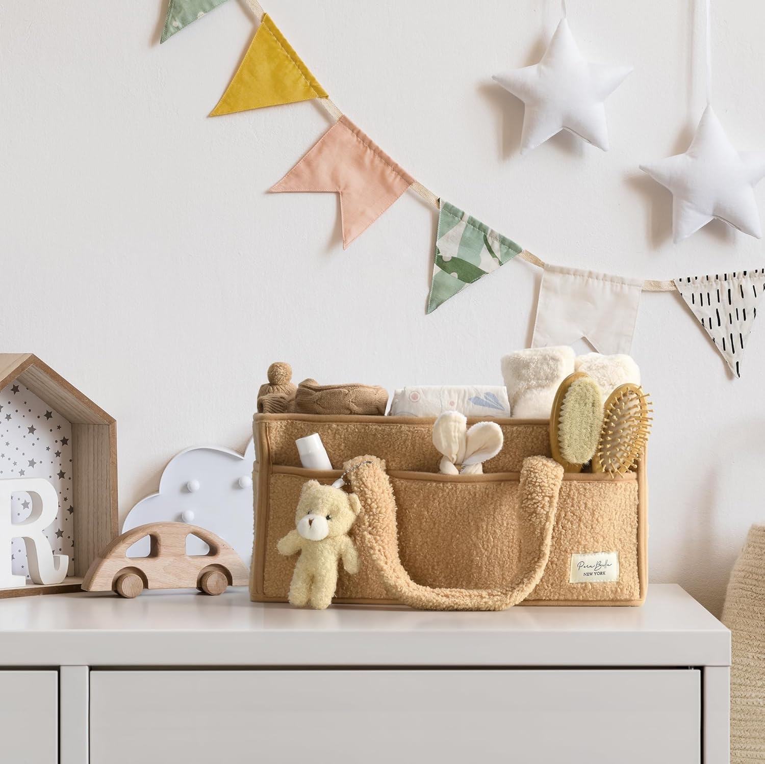 Nappy Caddy Organizer for Diapers, Wipes and Nursery Essentials