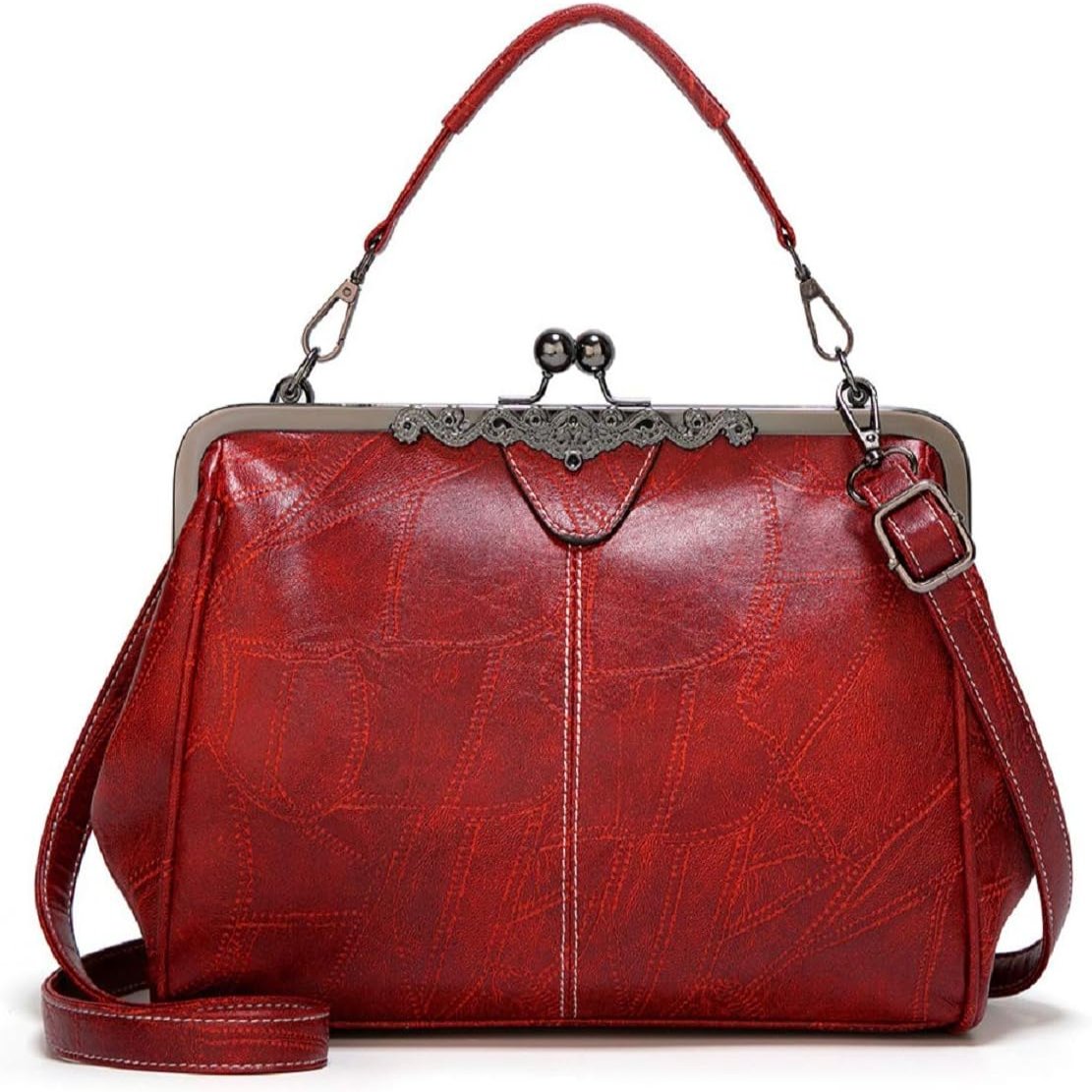Luna | Women's Timeless Kiss-Lock Crossbody