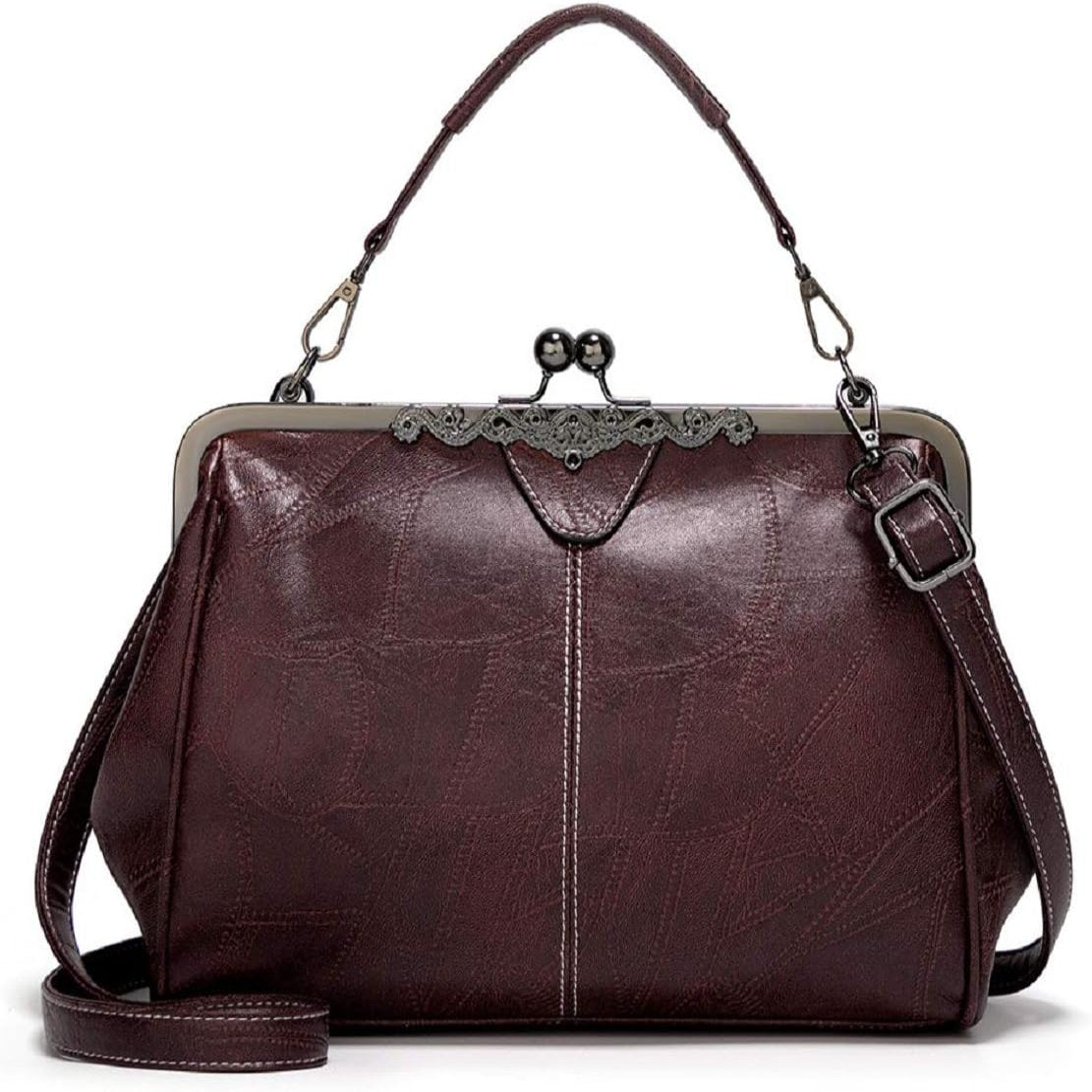 Luna | Women's Timeless Kiss-Lock Crossbody