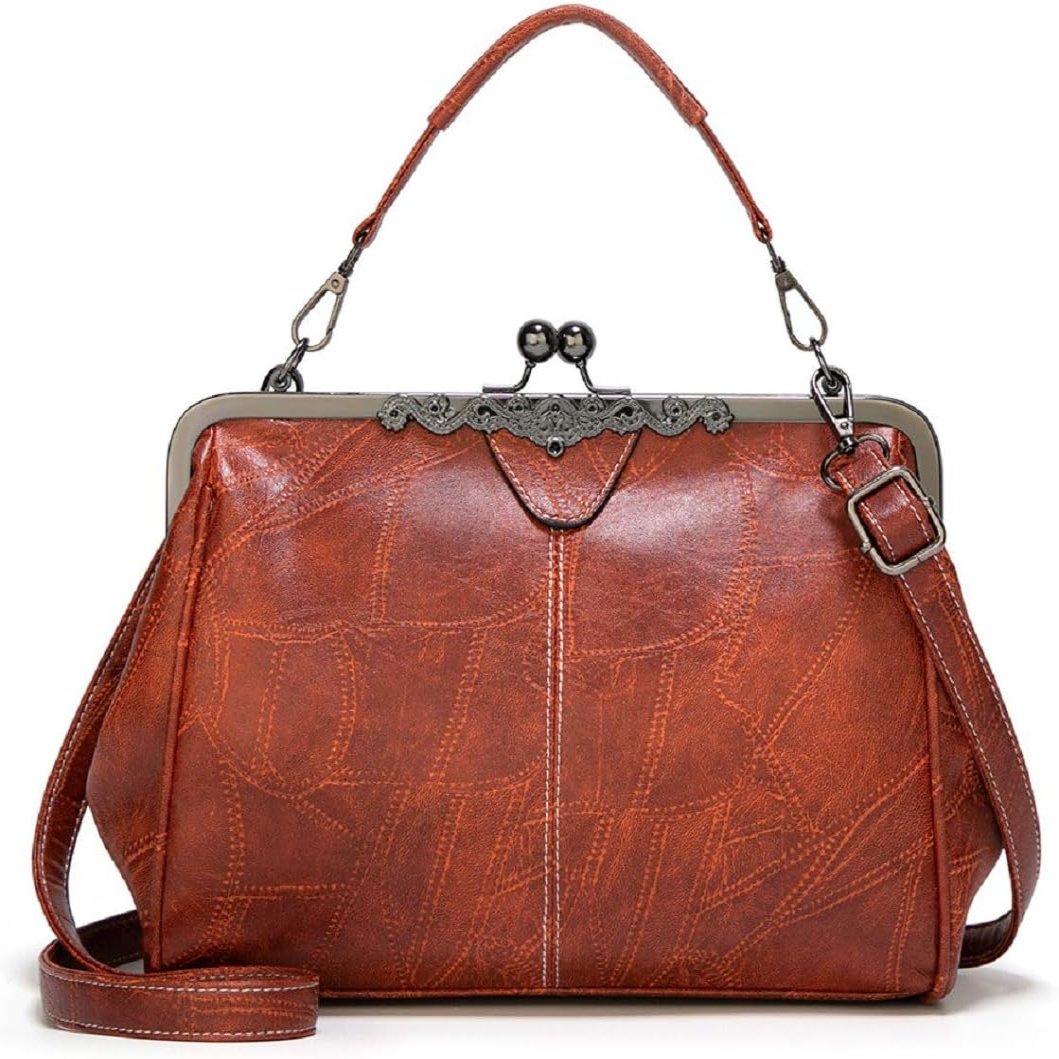 Luna | Women's Timeless Kiss-Lock Crossbody
