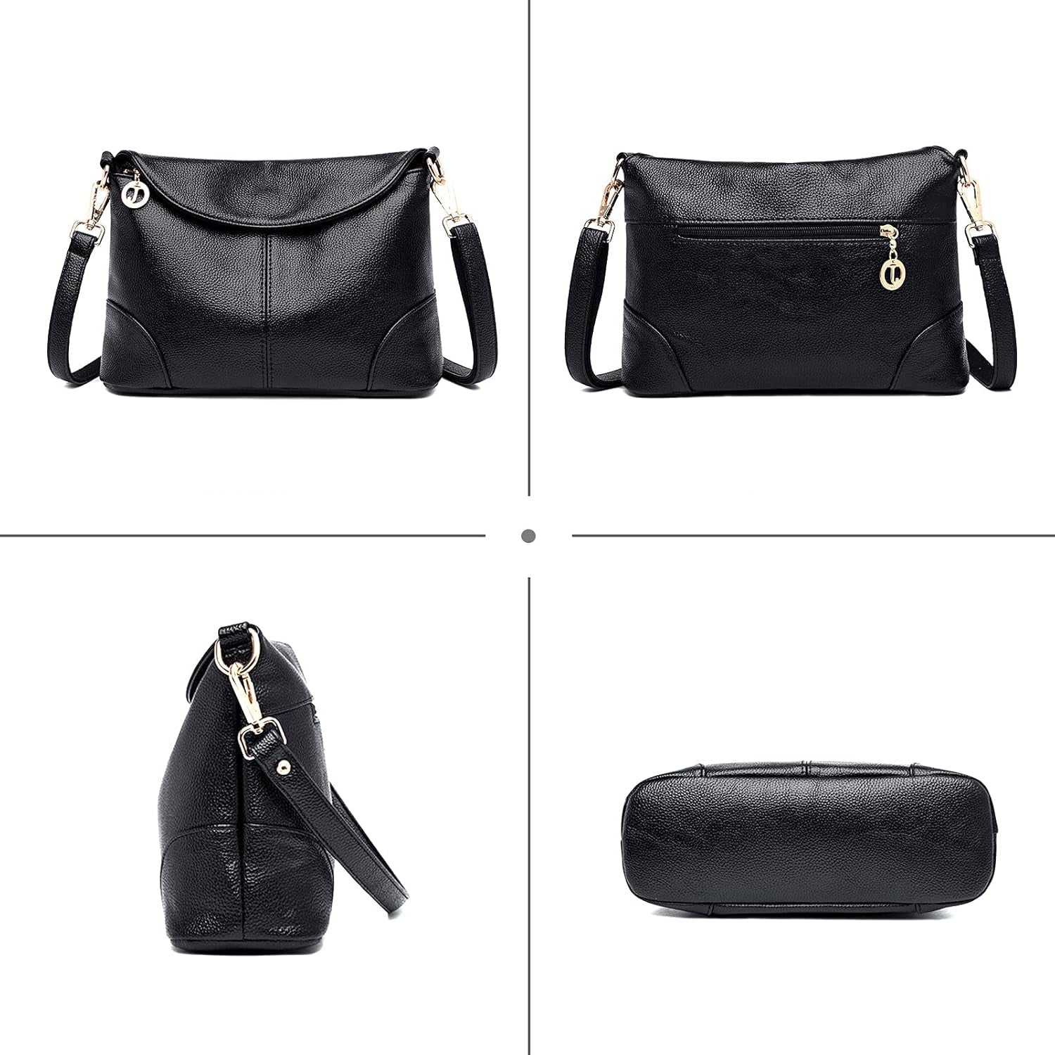 Ava | Women's Chic Leather Anti-Theft Crossbody Handbag