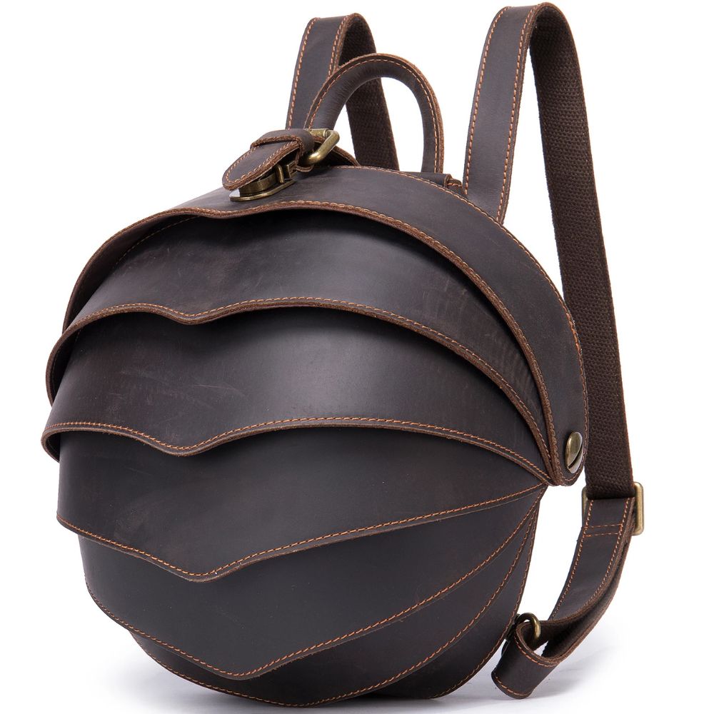 Hadley | Pangolin Vintage Leather Travel Backpack
