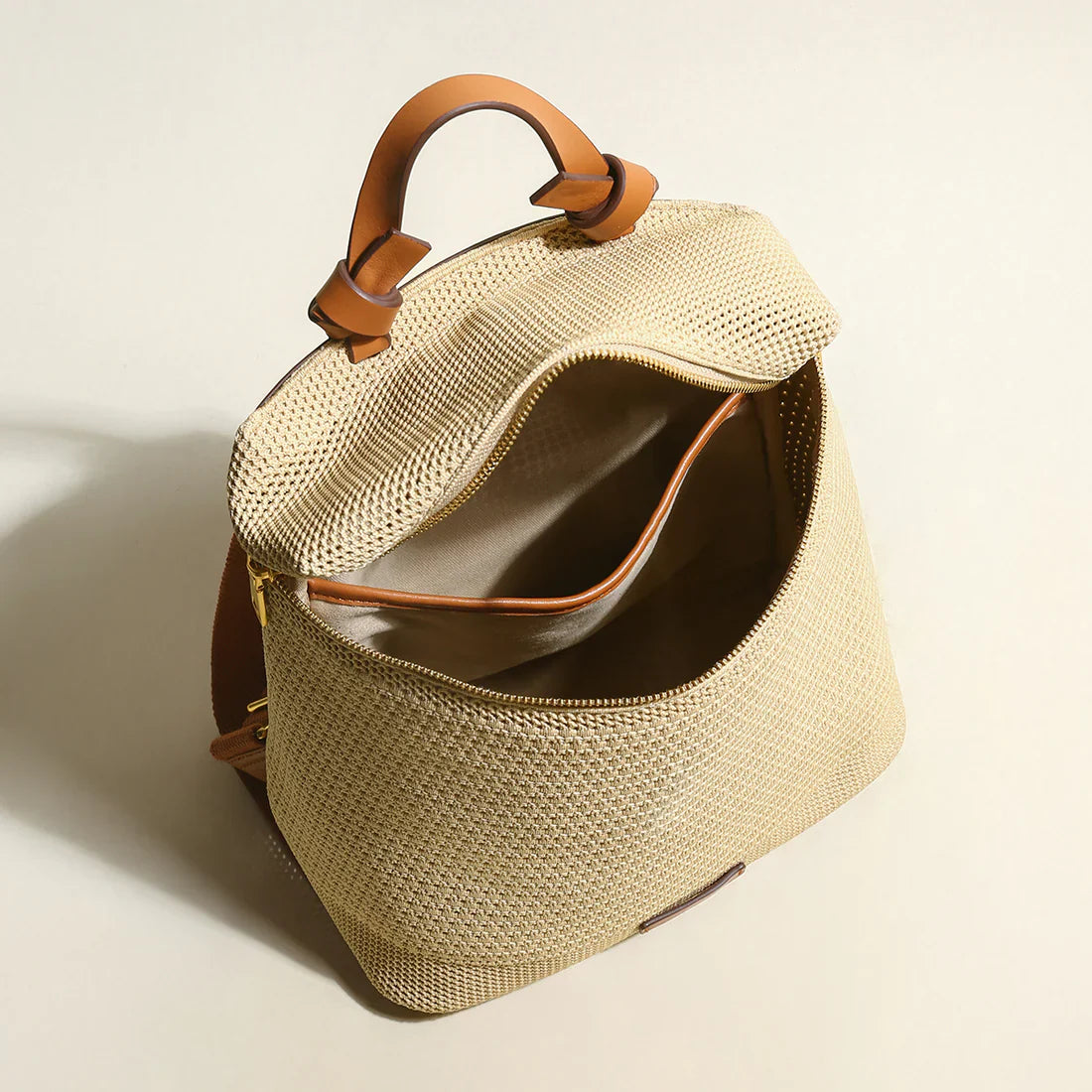 Colleen | Women's Chic Woven Backpack