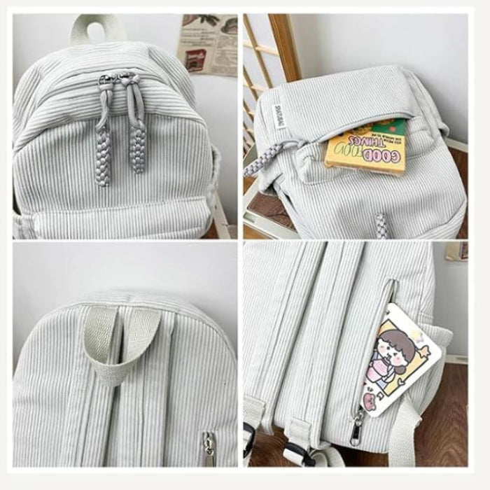 Ava | Women's Corduroy Travel Backpack