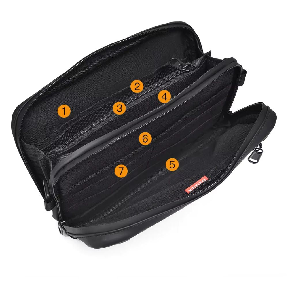 Brynn | Men's Sleek Oxford Travel Crossbody Handbag