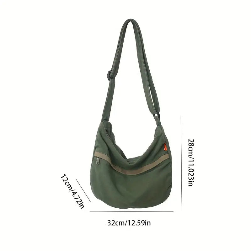 Avery | Women's Canvas Crossbody Messenger Bag