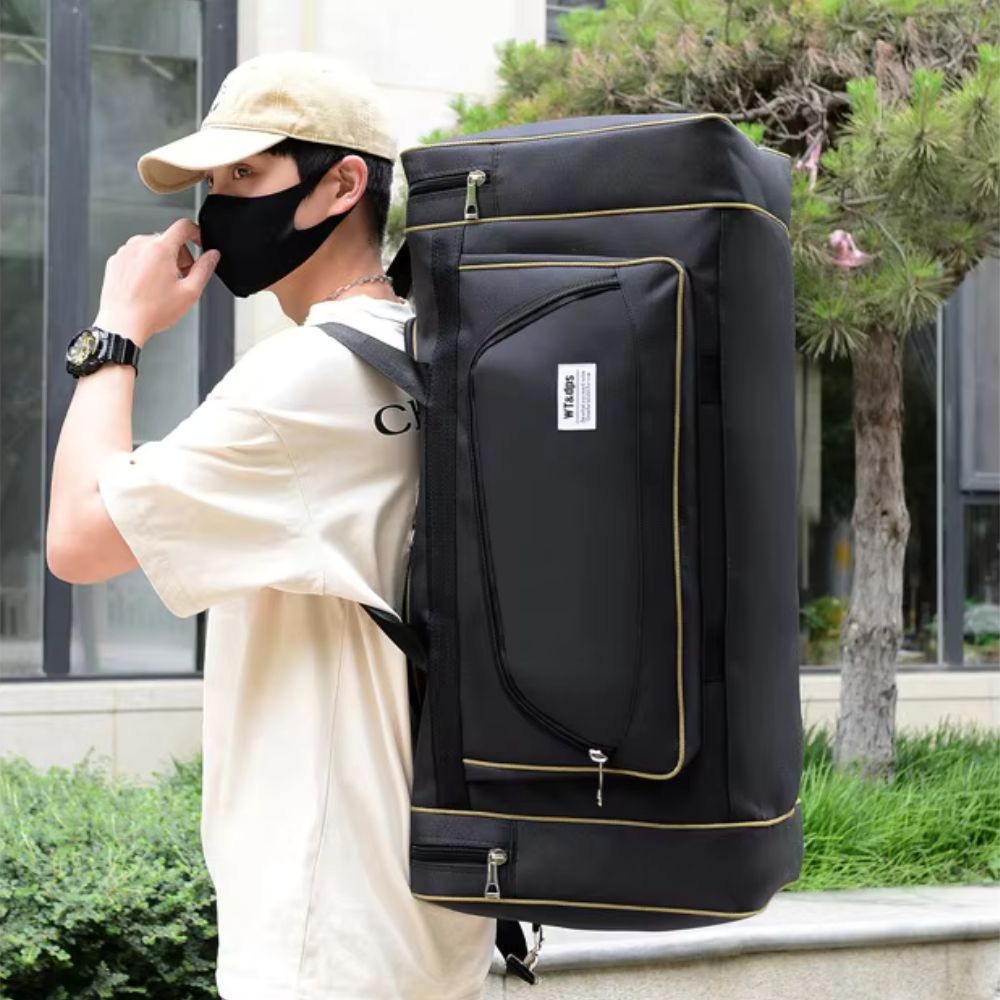 Men's Extra-Large Oxford Weekender Travel Duffle Bag