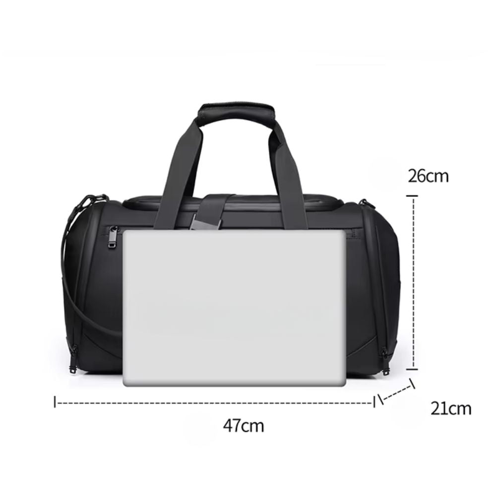 Blaire | Men's Large Capacity Waterproof Travel Garment Sports Gym Duffle Bag