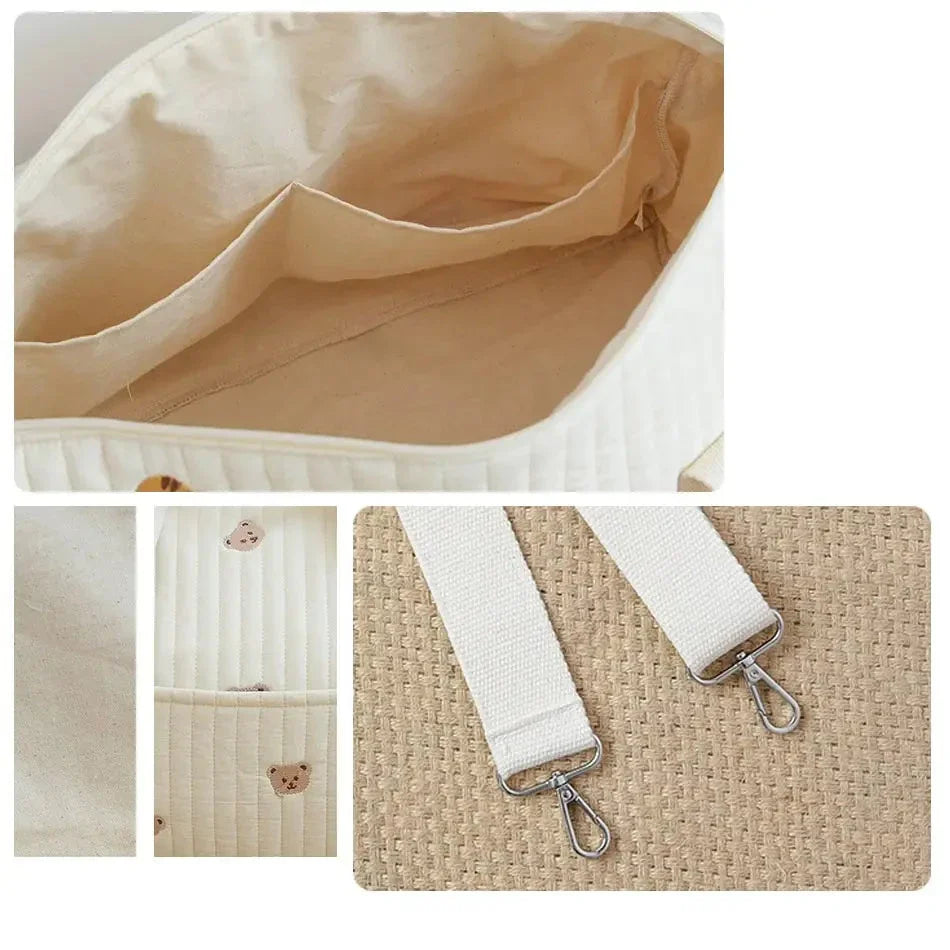 Amelia | Women's Embroidered Foldable Garment Travel Duffle Bag