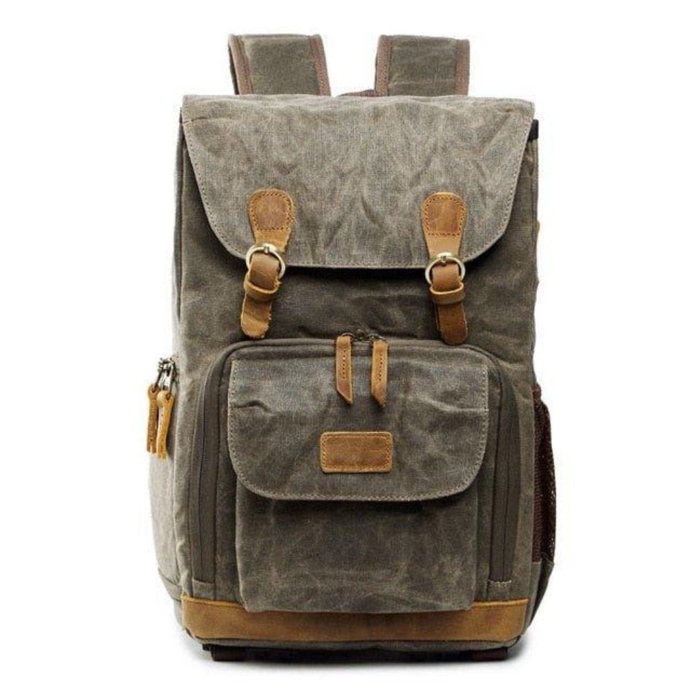 Kennedy | Waterproof Canvas Camera Travel Backpack