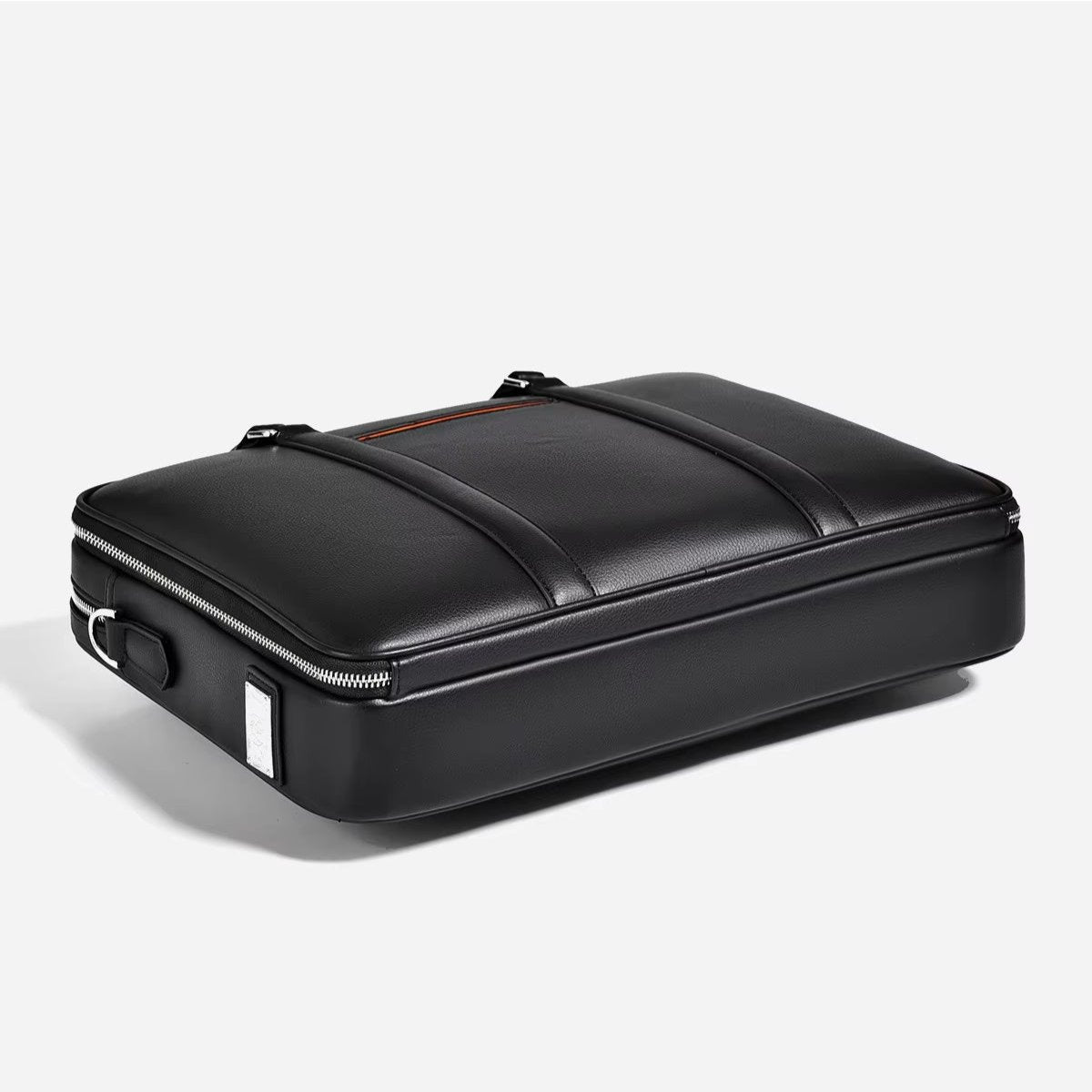 Manhattan | Leather Business Laptop Briefcase Crossbody Handbag