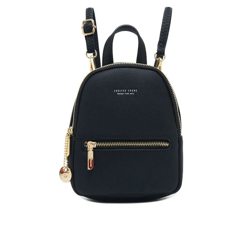 Lily | Women's Mini Faux Leather Backpack
