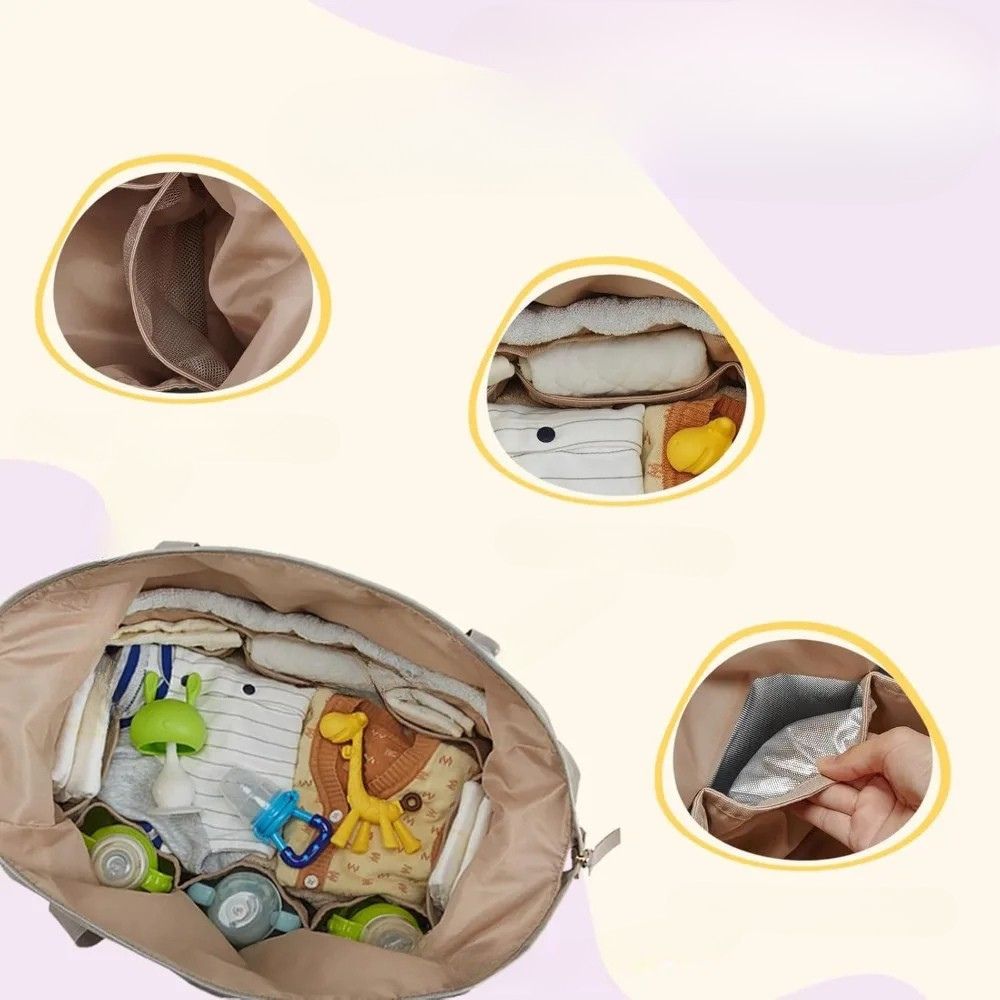 Carter | Men's Large Nylon Gym Travel Duffle Bag with Waterproof Pad