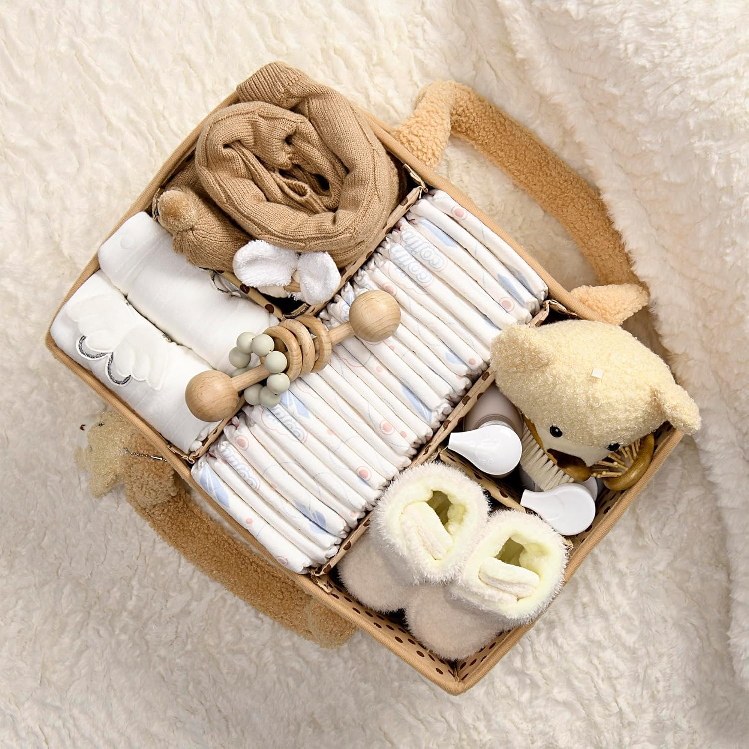 Nappy Caddy Organizer for Diapers, Wipes and Nursery Essentials