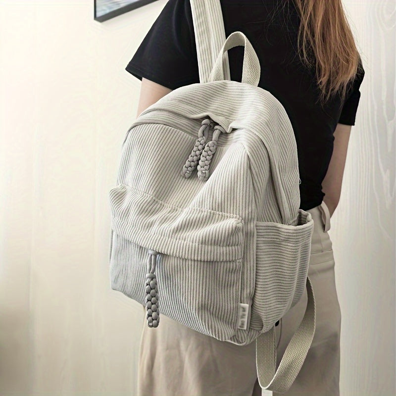 Ava | Women's Corduroy Travel Backpack