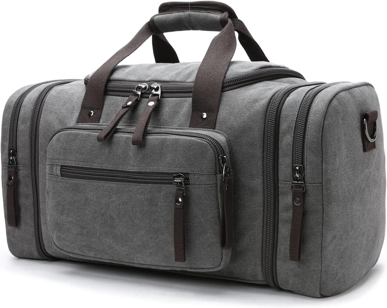 Canvas Expandable Weekender Duffle Bag