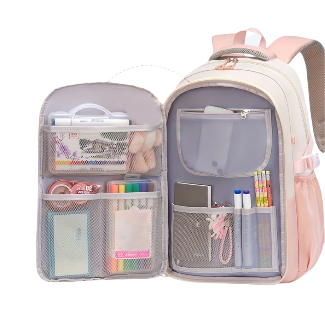 Mia | Lightweight & Waterproof Kids School Backpack