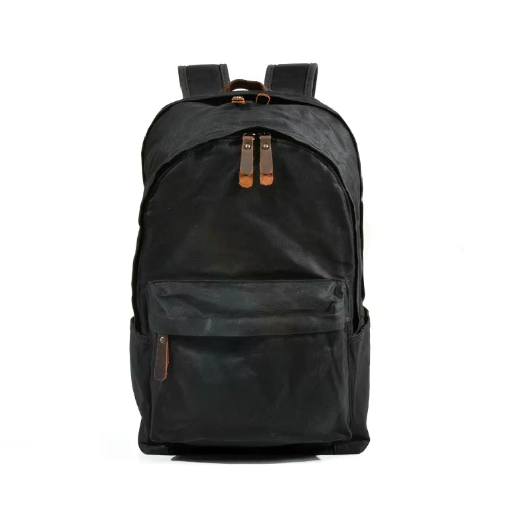 Emery | Vintage Waxed Canvas Travel Backpack