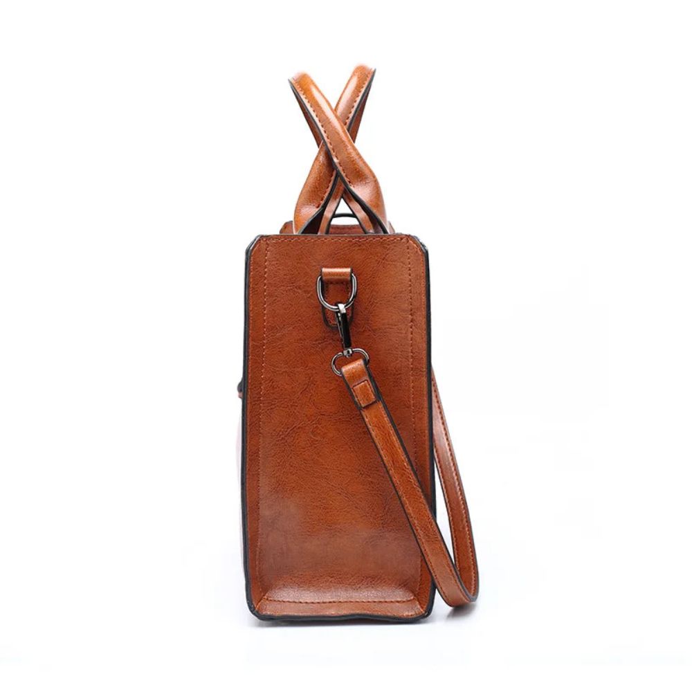 Isla | Women's Spanish Trunk Leather Crossbody Handbag