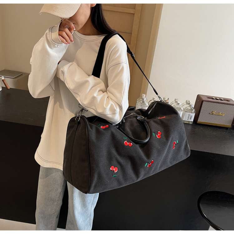 Louis | Women's Vintage Canvas Weekender Garment Duffle Bag