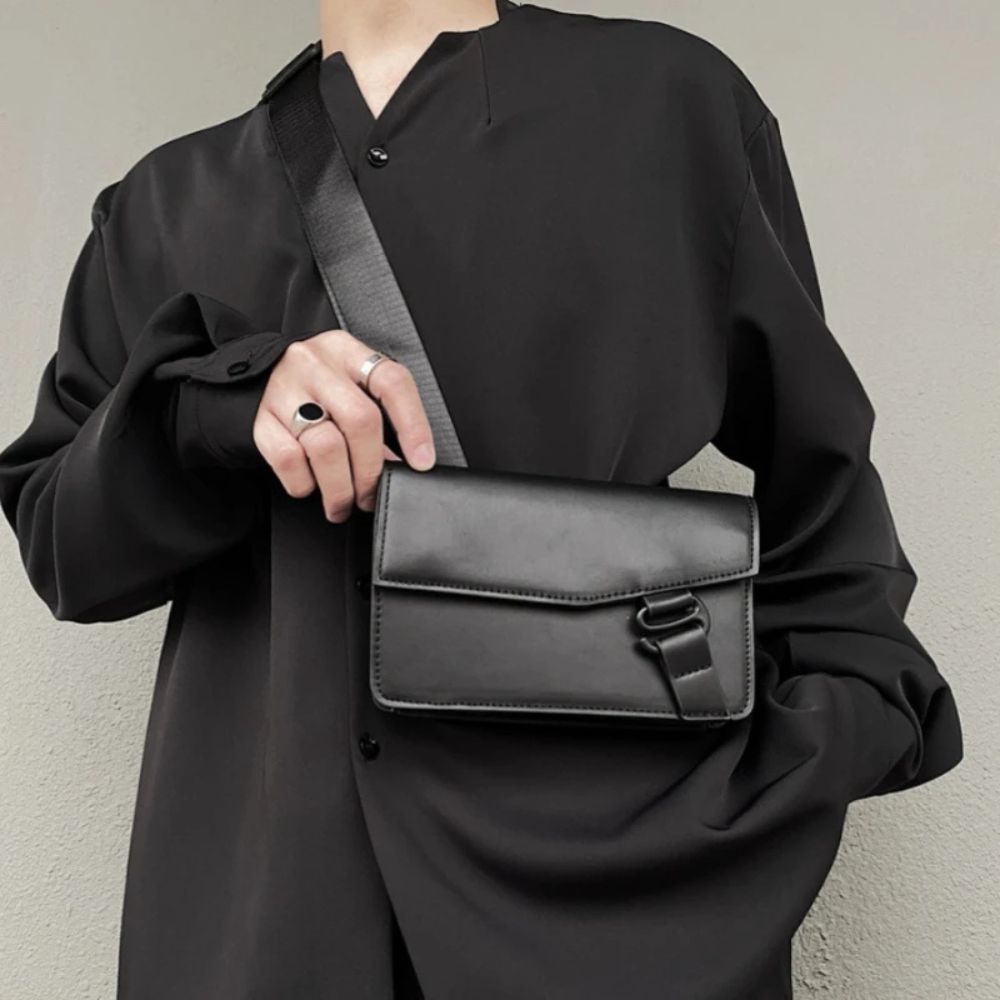 Cali | Men's Compact PU Leather Small Crossbody Bag