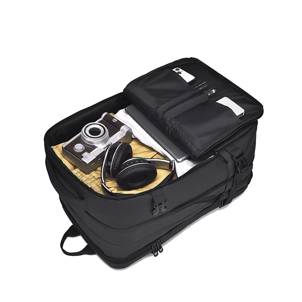 Men's Expandable Versatile Waterproof Travel Laptop Backpack
