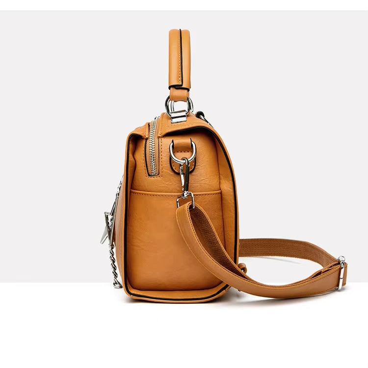 Stella | Vintage Leather Women's Travel Backpack