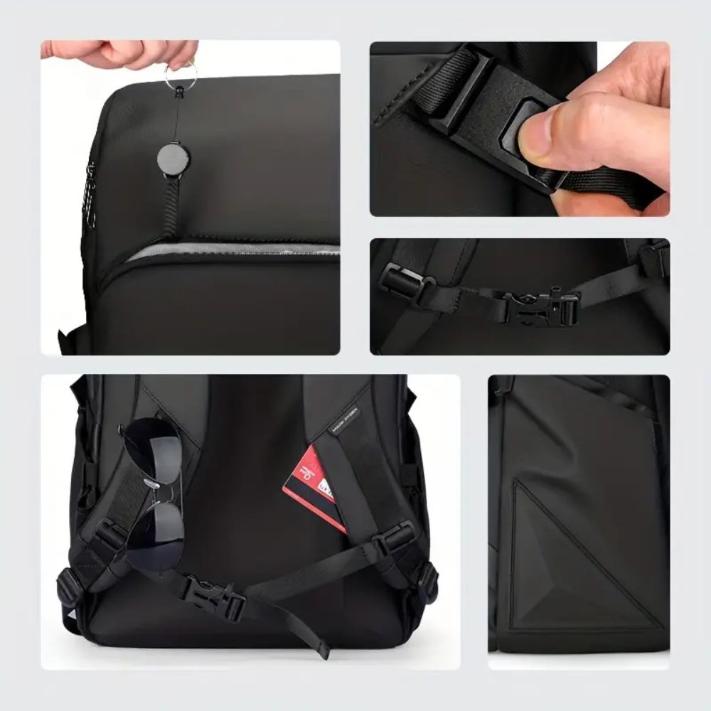 Noah | Men's Waterproof Travel Laptop Backpack