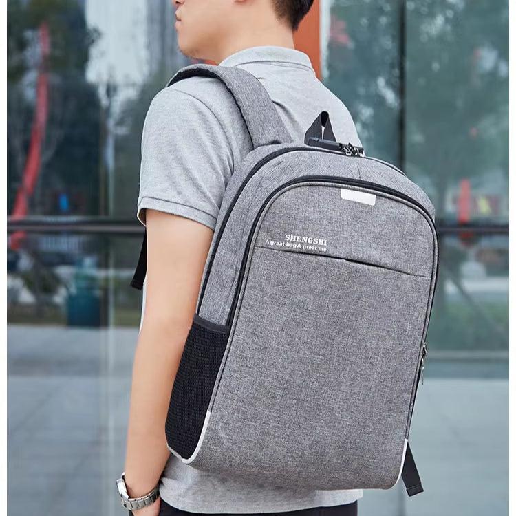 Atlas | Men's Anti-Theft Business Laptop Backpack with USB & Headphone Ports
