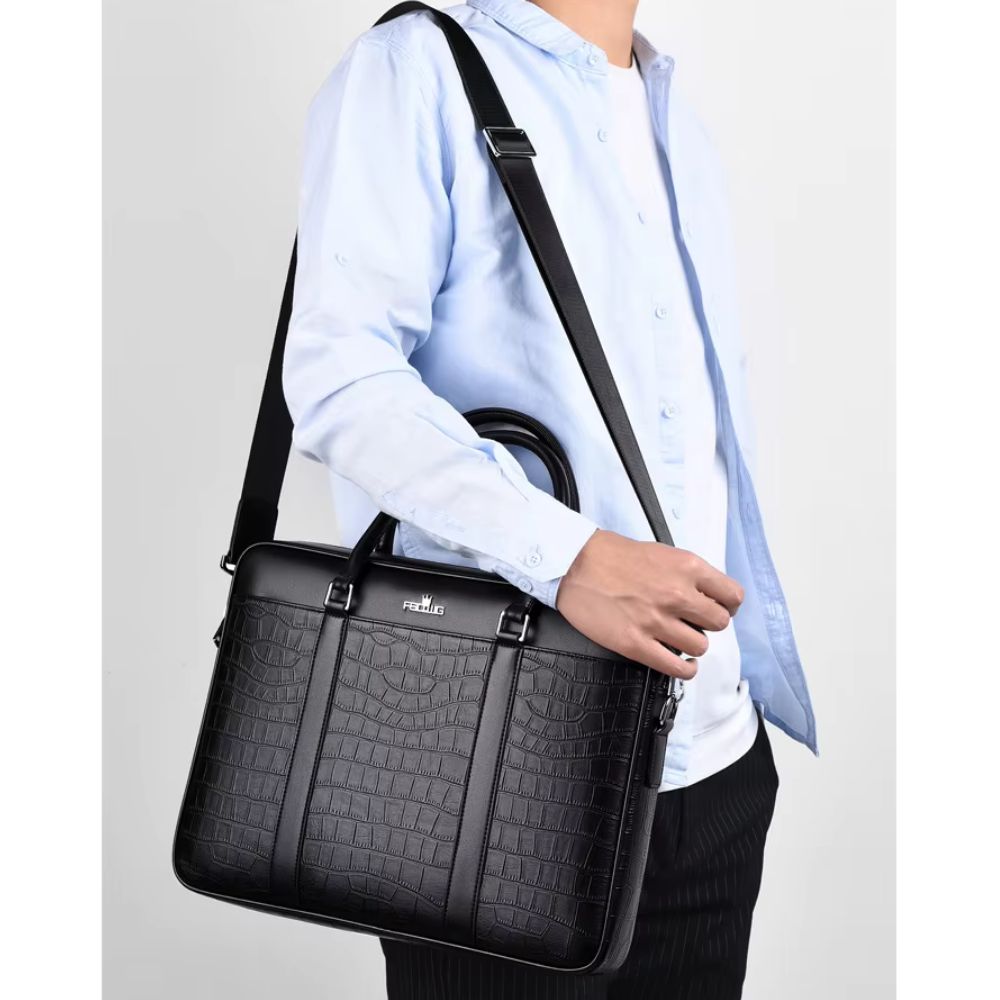 Phoenix | Men’s Business Laptop Briefcase Crossbody Messenger Bag
