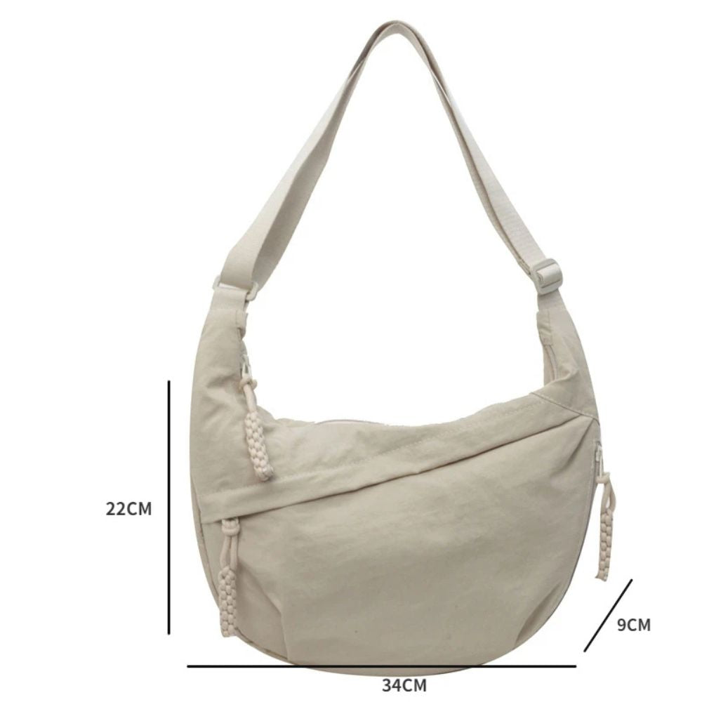 Katalina | Women's Crescent Lightweight Nylon Crossbody Bag