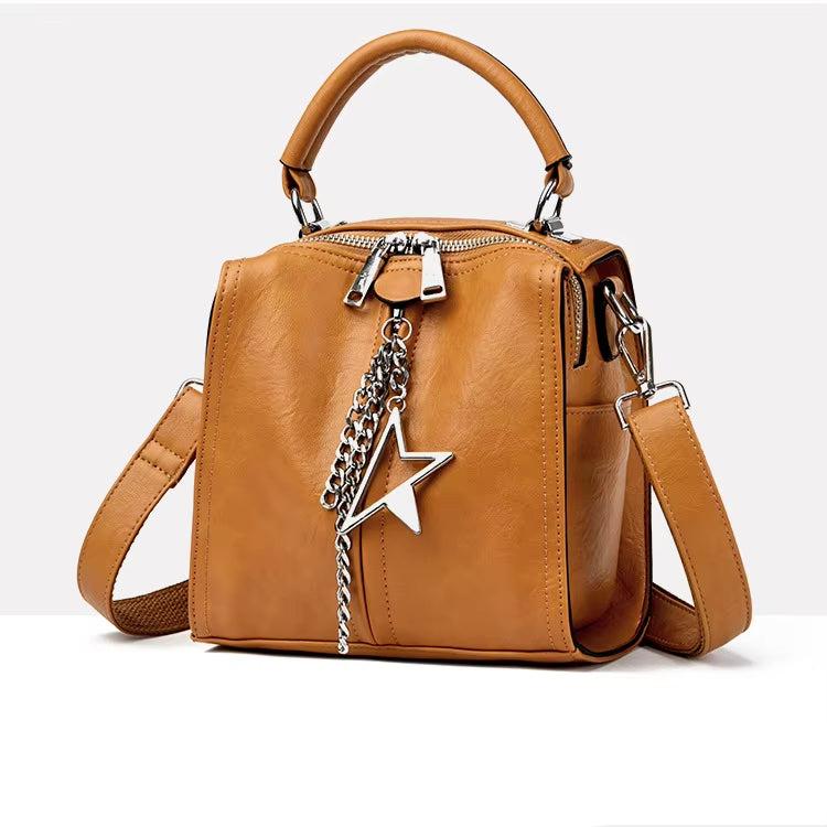 Stella | Vintage Leather Women's Travel Backpack