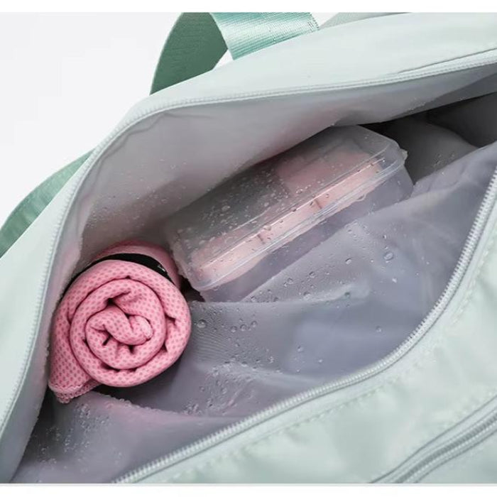 Lila | Women's Travel Sports Duffle Bag with Dry & Wet Separation