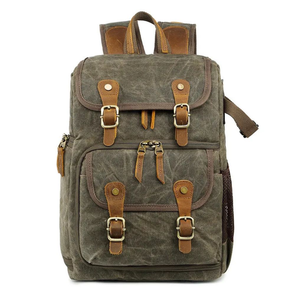 Quinn | Waterproof Canvas Camera Travel Backpack